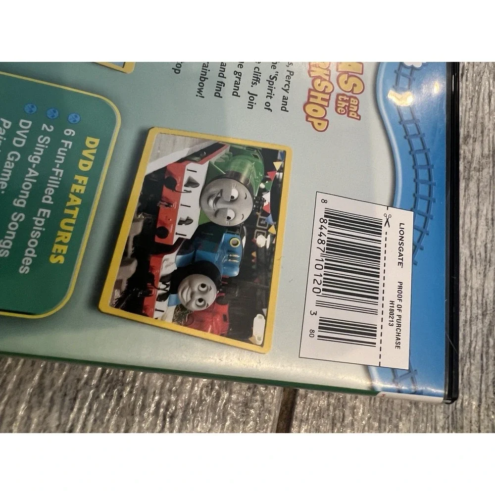 Thomas and Friends Lot of 2 DVD Video Railroad Tank Engine Magic Toys movie gift